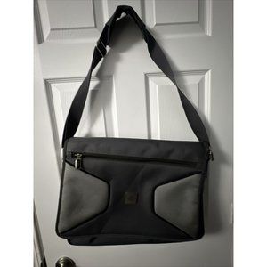The Sharper Image Laptop Computer Briefcase Travel Shoulder Bag Gray GR26